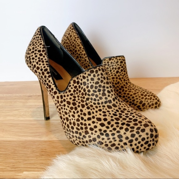 Ann Taylor Shoes - Ann Taylor Calf Hair Leandra Platform Shootie